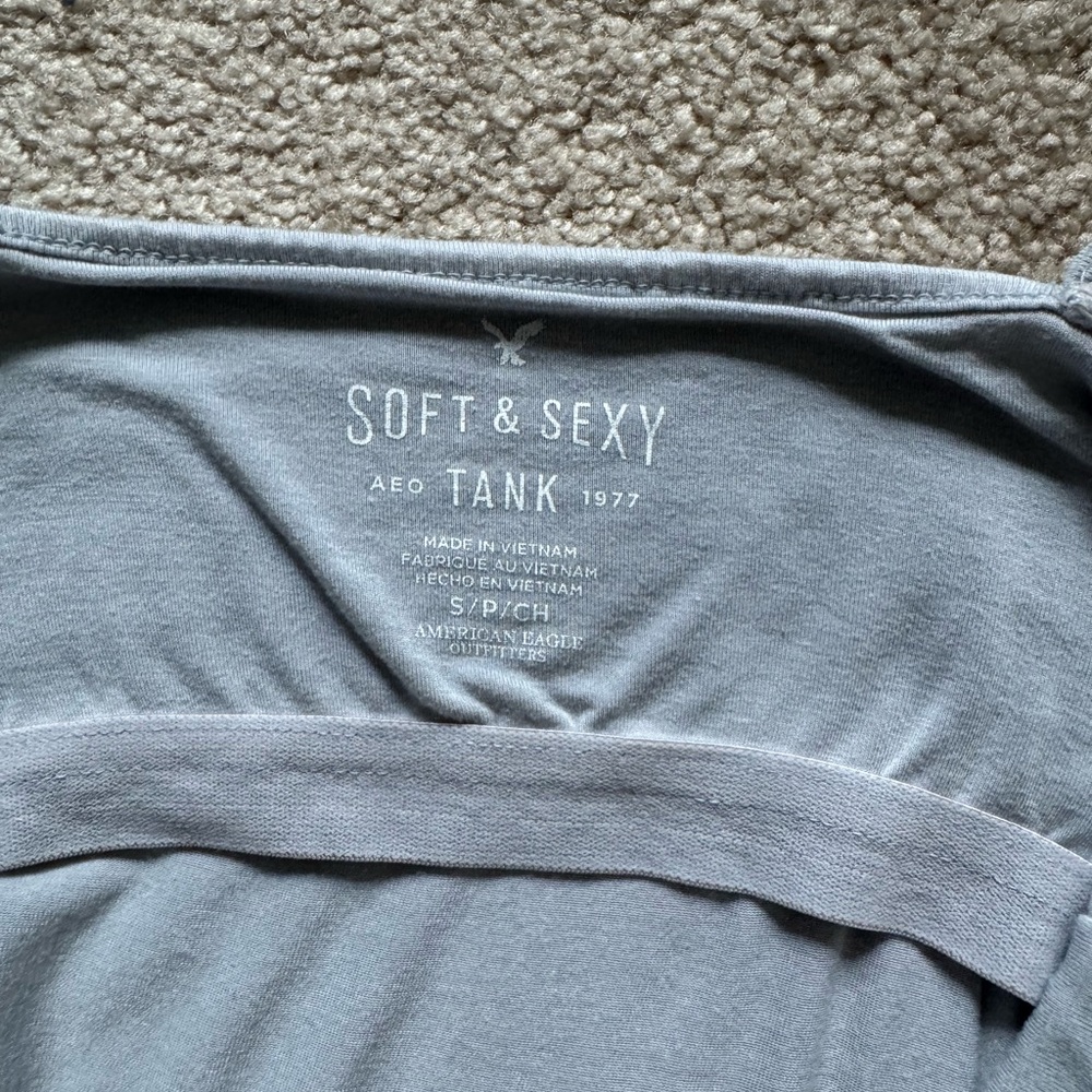 American Eagle Outfitters Soft Gray Camisole - Picture 2 of 2
